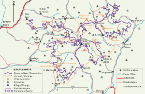 Map Via Amlelia